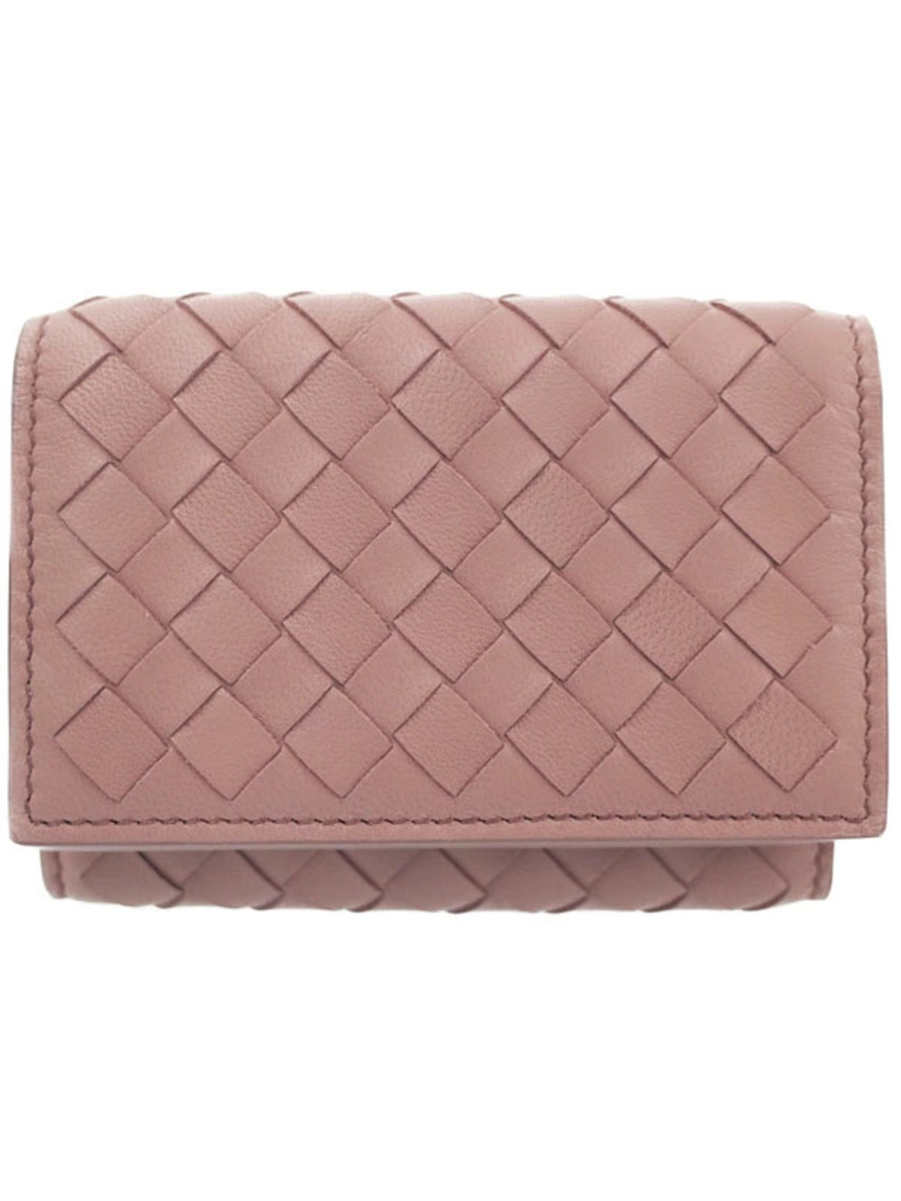 Bottega Veneta Intrecciato Wallet Tri fold Short